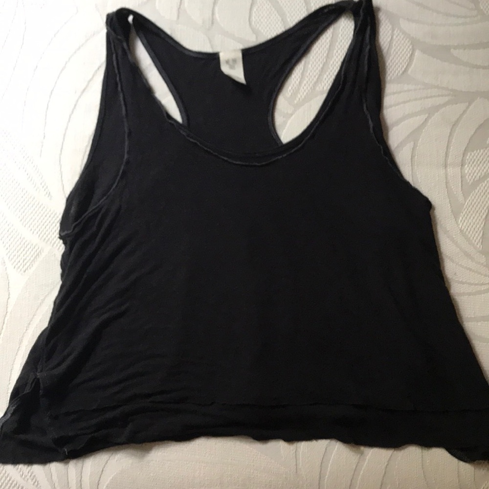 Free People Black Tank